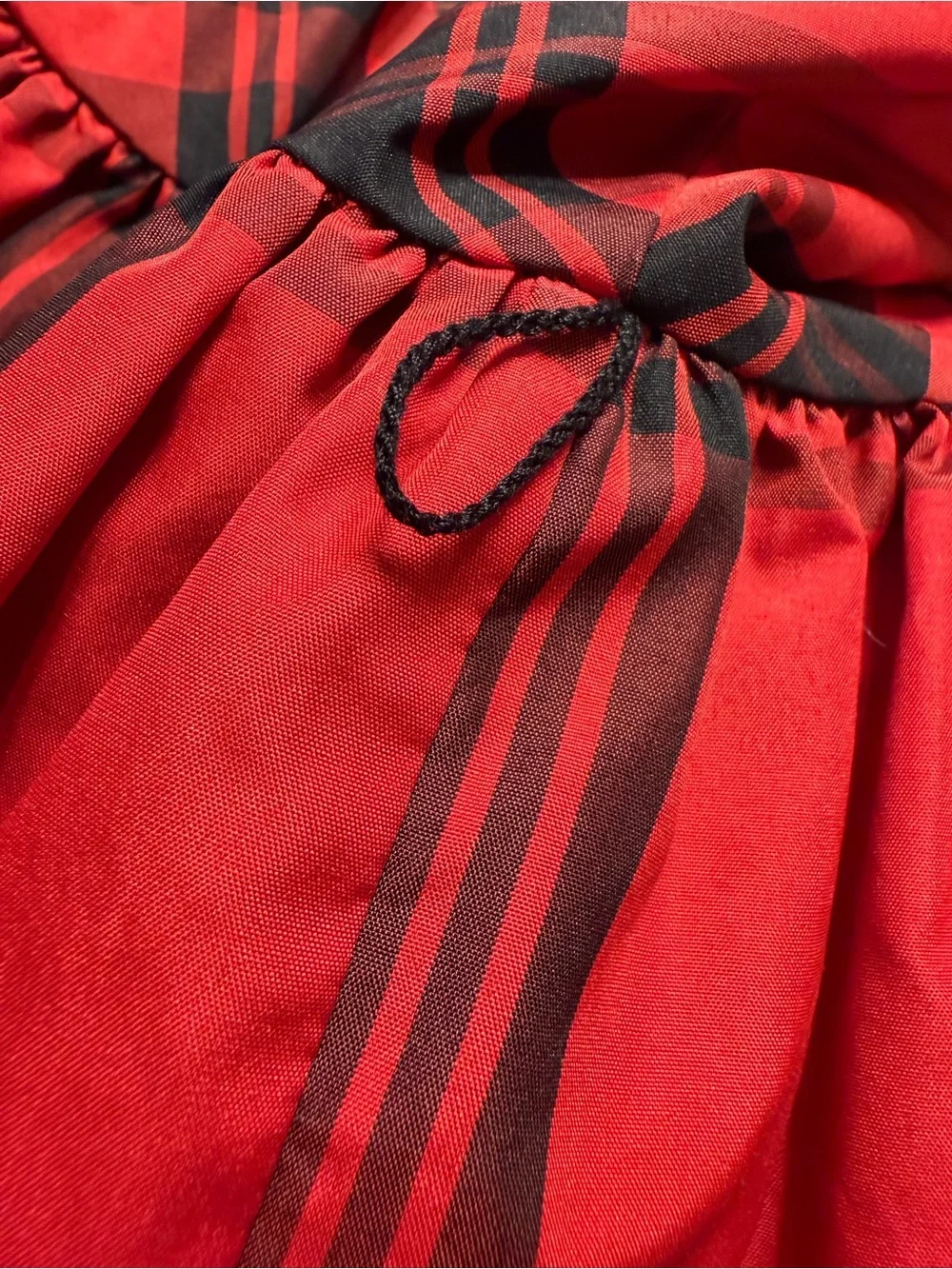 Polo by Ralph Lauren Red and Black Plaid Holiday Dress Size 4T